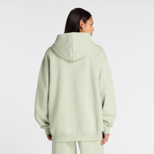 New Balance Γυναικείο φούτερ Linear Heritage Fleece Long Hoodie